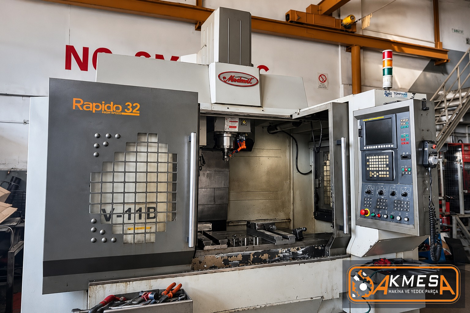 CNC Dik İşleme Merkezi (VMC)